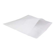 White Flat Paper Bag Strung